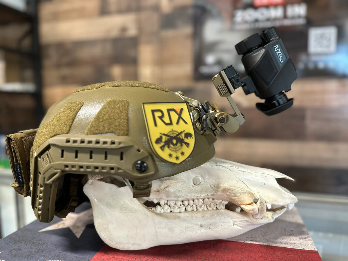 RIX STRIDE Thermal Monocular (additional helmet parts available)
