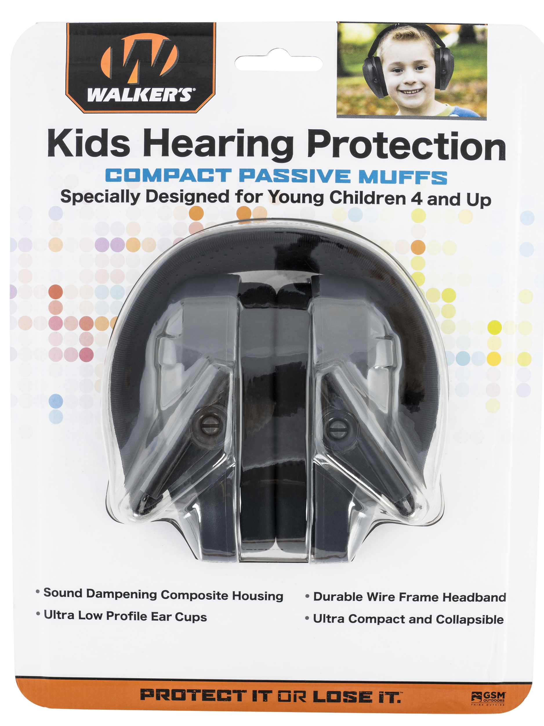 Walker's Razor Compact Passive Muff 24 dB - Youth