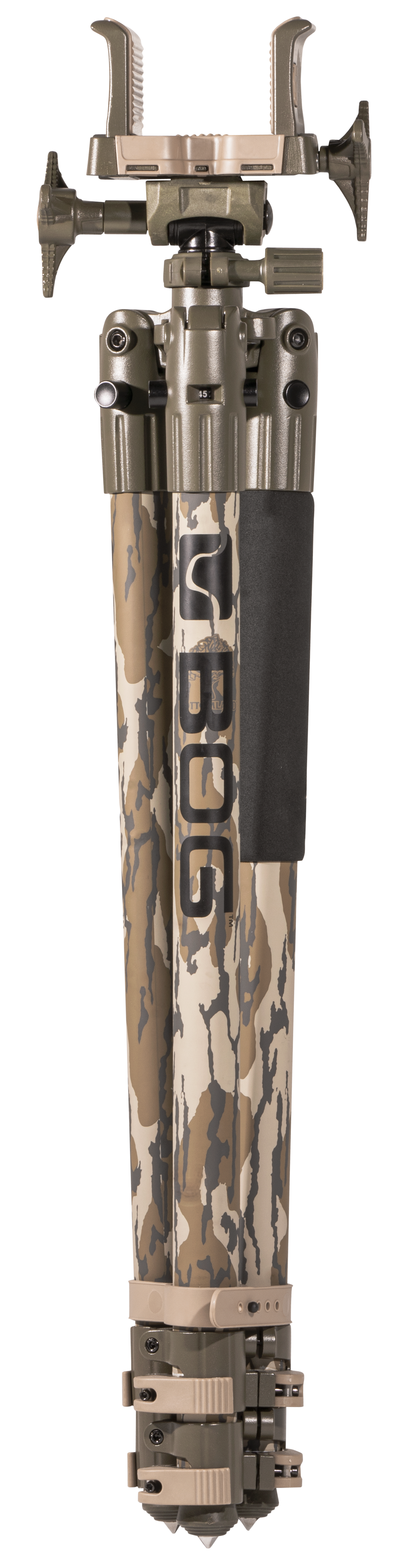 BOG DeathGrip Tripod Mossy Oak Bottomland Aluminum