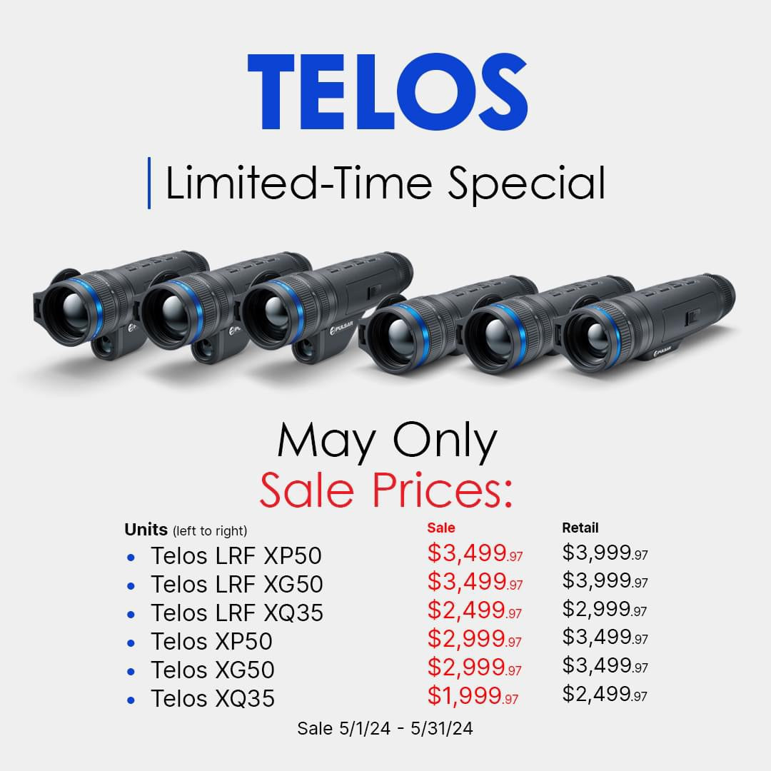 Sale! Pulsar Telos LRF XG50 Thermal Monocular