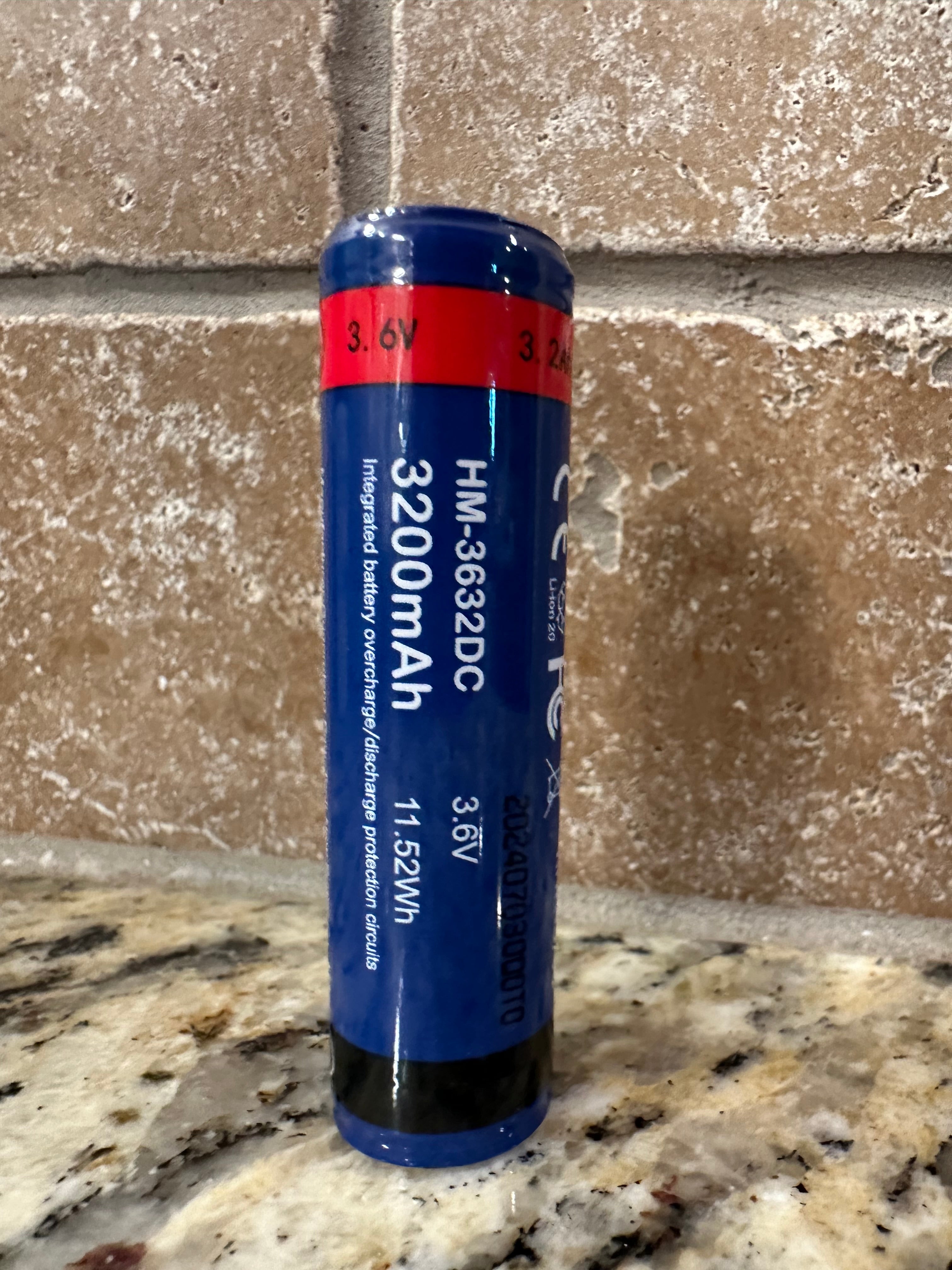 AGM 18650 Rechargeable Battery - Varmint, Sidewinder, Netih, ObservIR, Taipan, and Fuzion