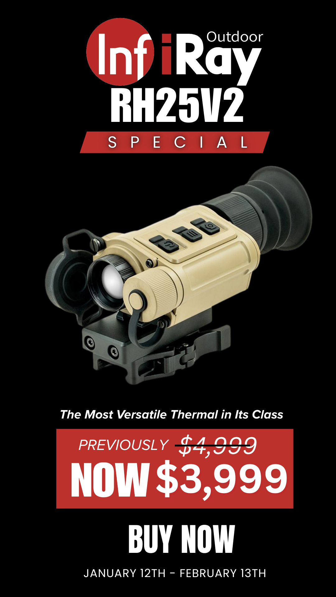 InfiRay Outdoor Rico Micro RH25 V2 - SALE!