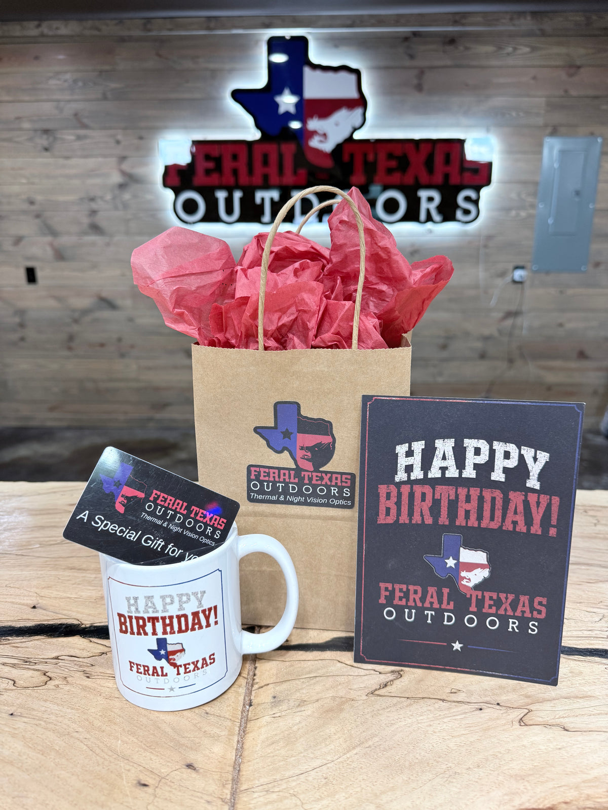 Feral Texas Outdoors $2000 Happy Birthday Gift Package