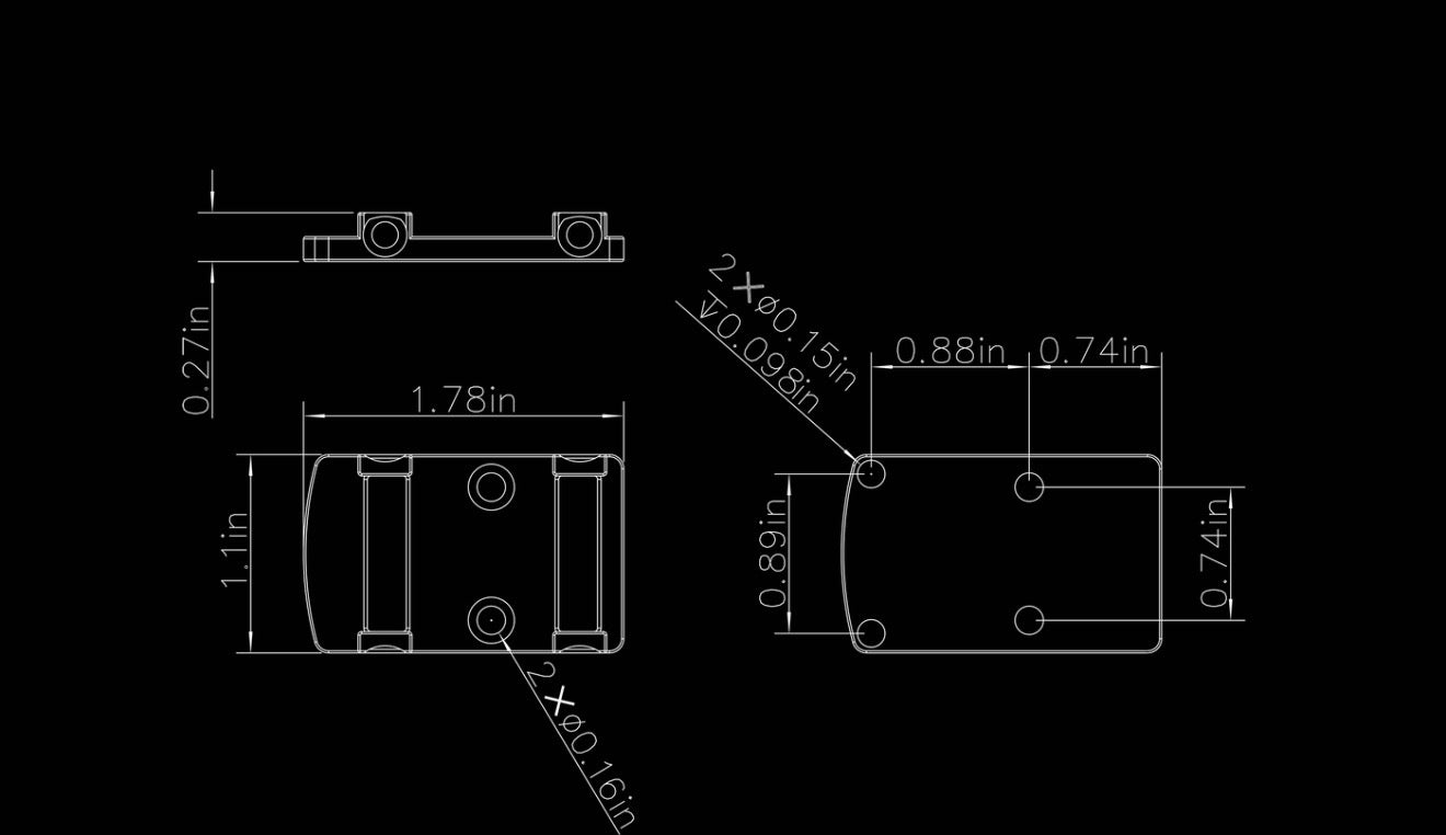 INIFTAC Thermal Pistol Sights Fast Mini FML19 - NEW!🔥