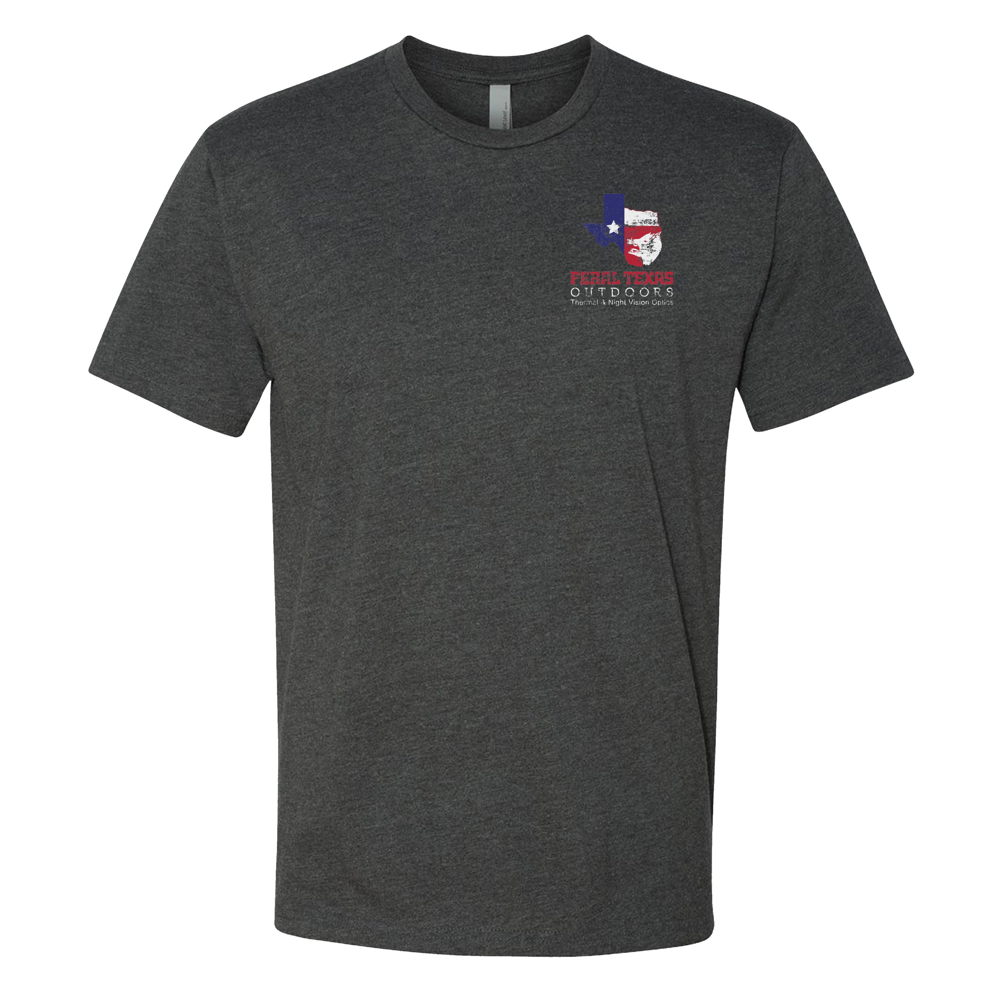 Feral Texas Outdoors Charcoal T-Shirt