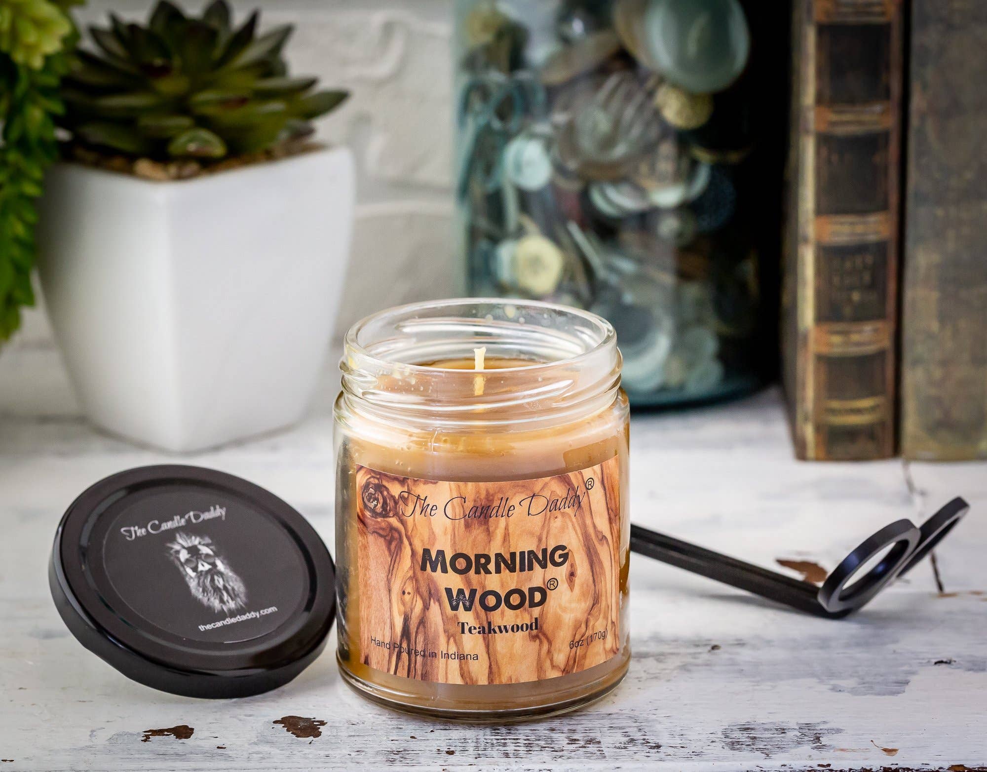 The Candle Daddy - Morning Wood - Teak Wood Scent