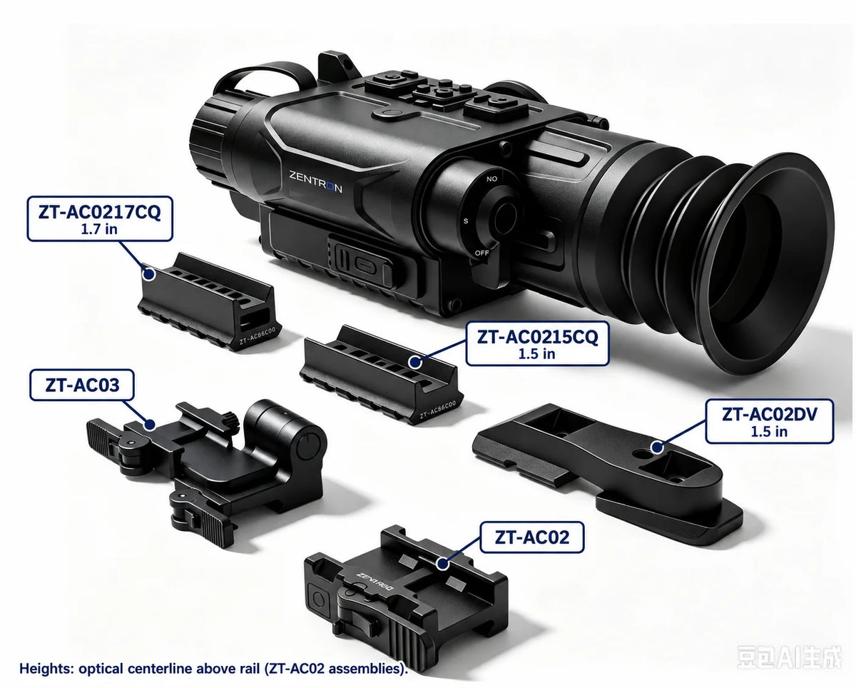 Zentron MEGA CQ25R 640 25mm F0.9 4-in-1 Thermal System - Tan