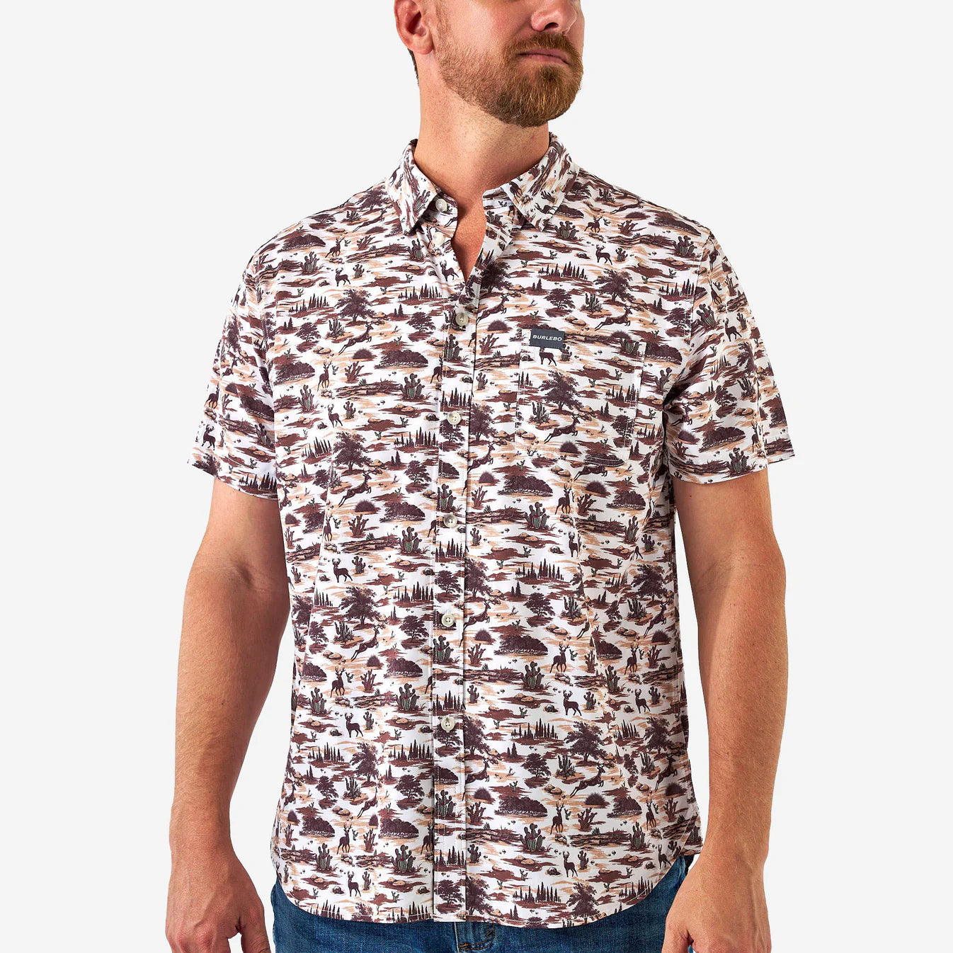 Burlebo Performance Button Up - pick color