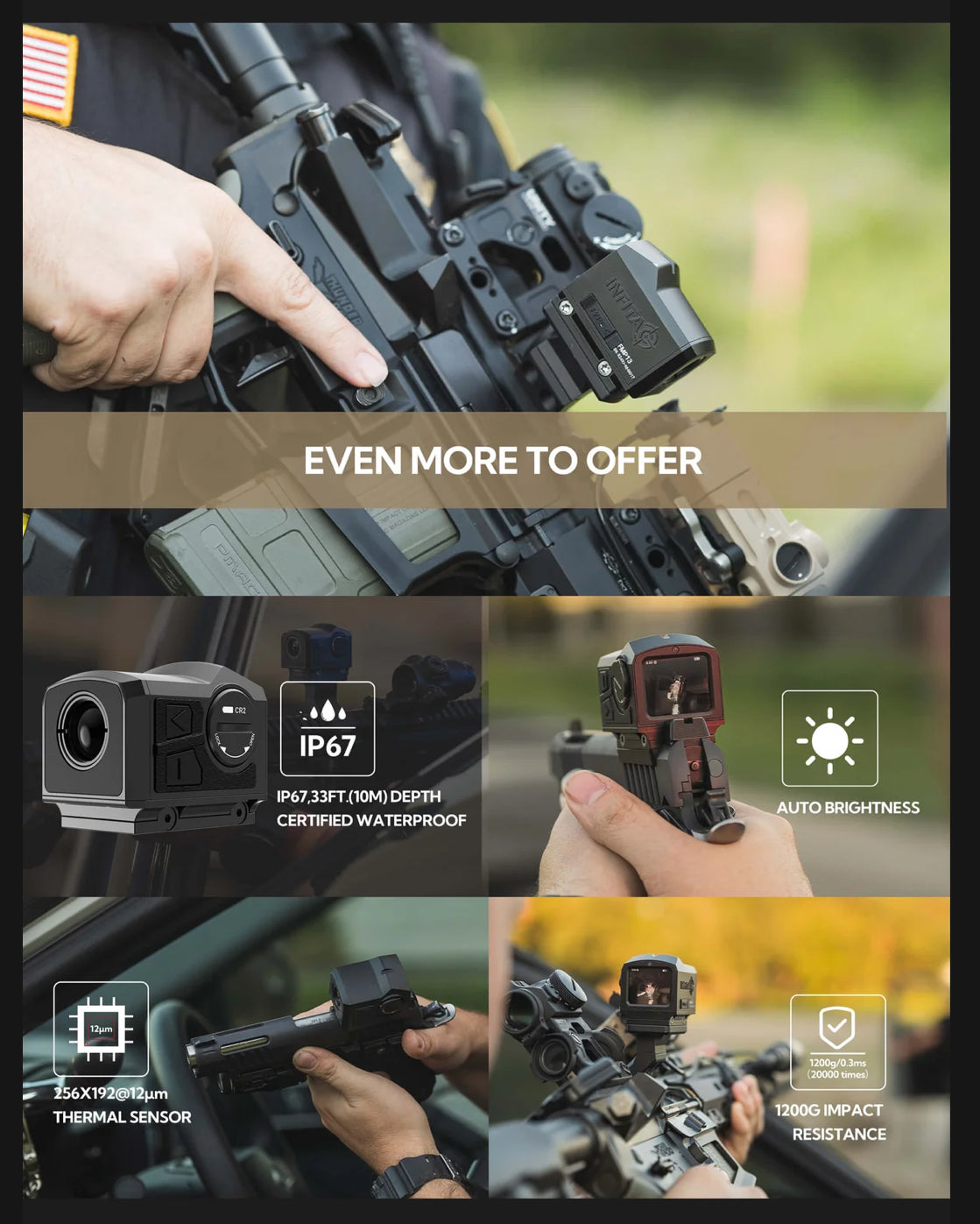 INFITAC FMP13 Pistol Sights Fast Mini