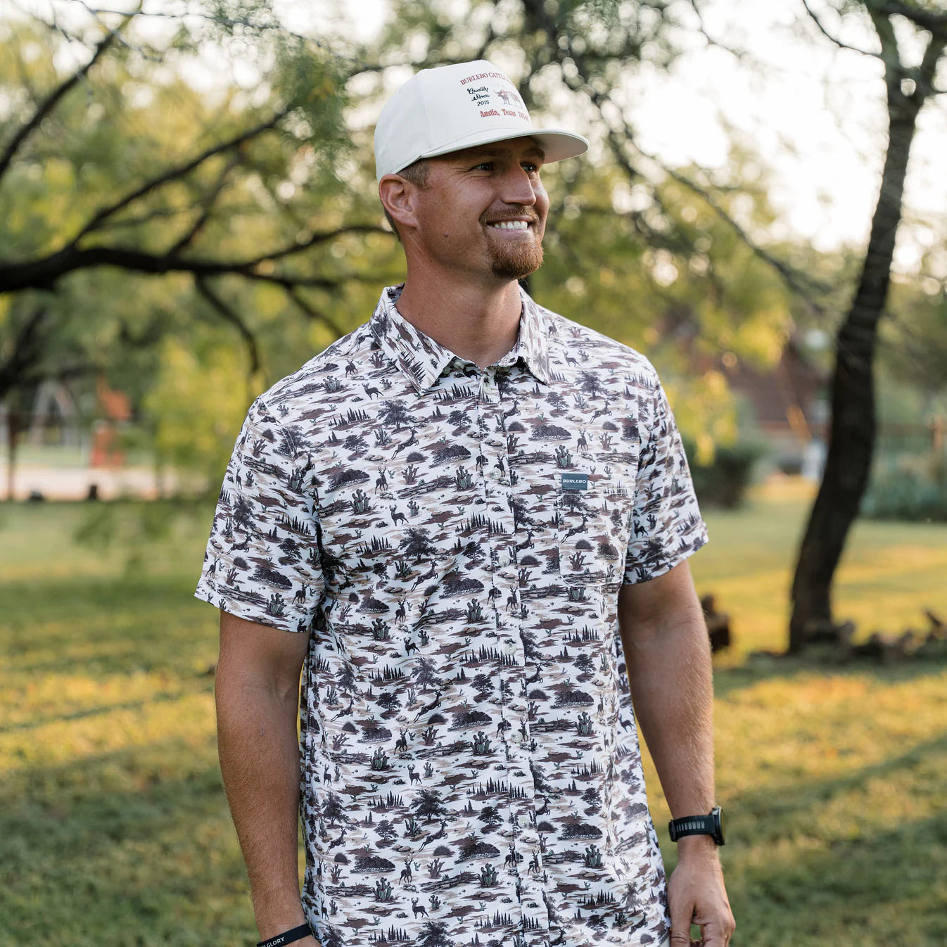 Burlebo Performance Button Up - pick color