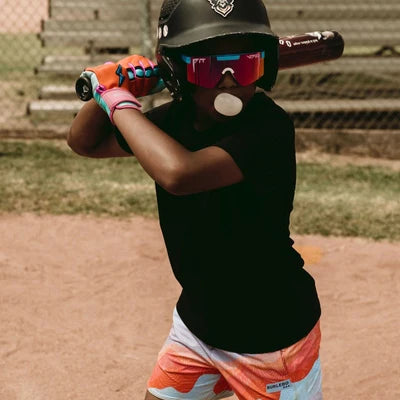 Burlebo Youth Mesh Training Shorts - Sedona Topo