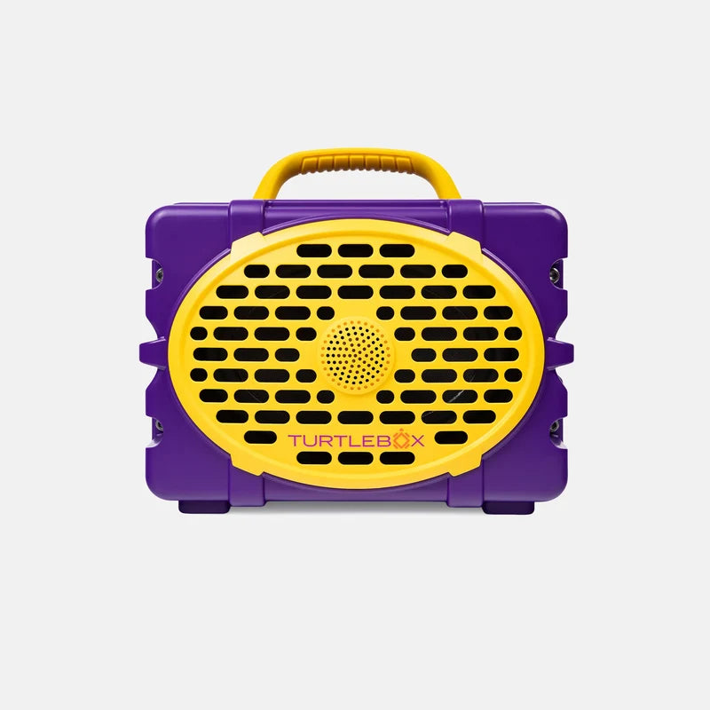 Turtlebox Original: GEN 3 - Game Day Color - Purple & Gold