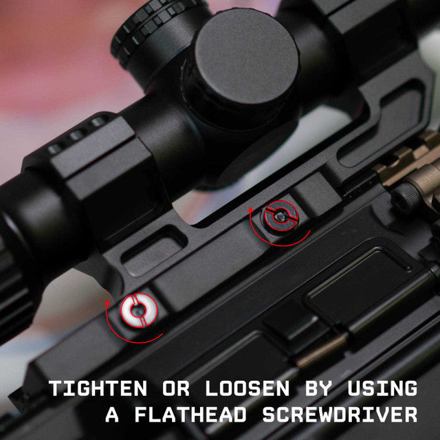 Monstrum Hypergrip 30mm Quick Release Cantilever Scope Mount