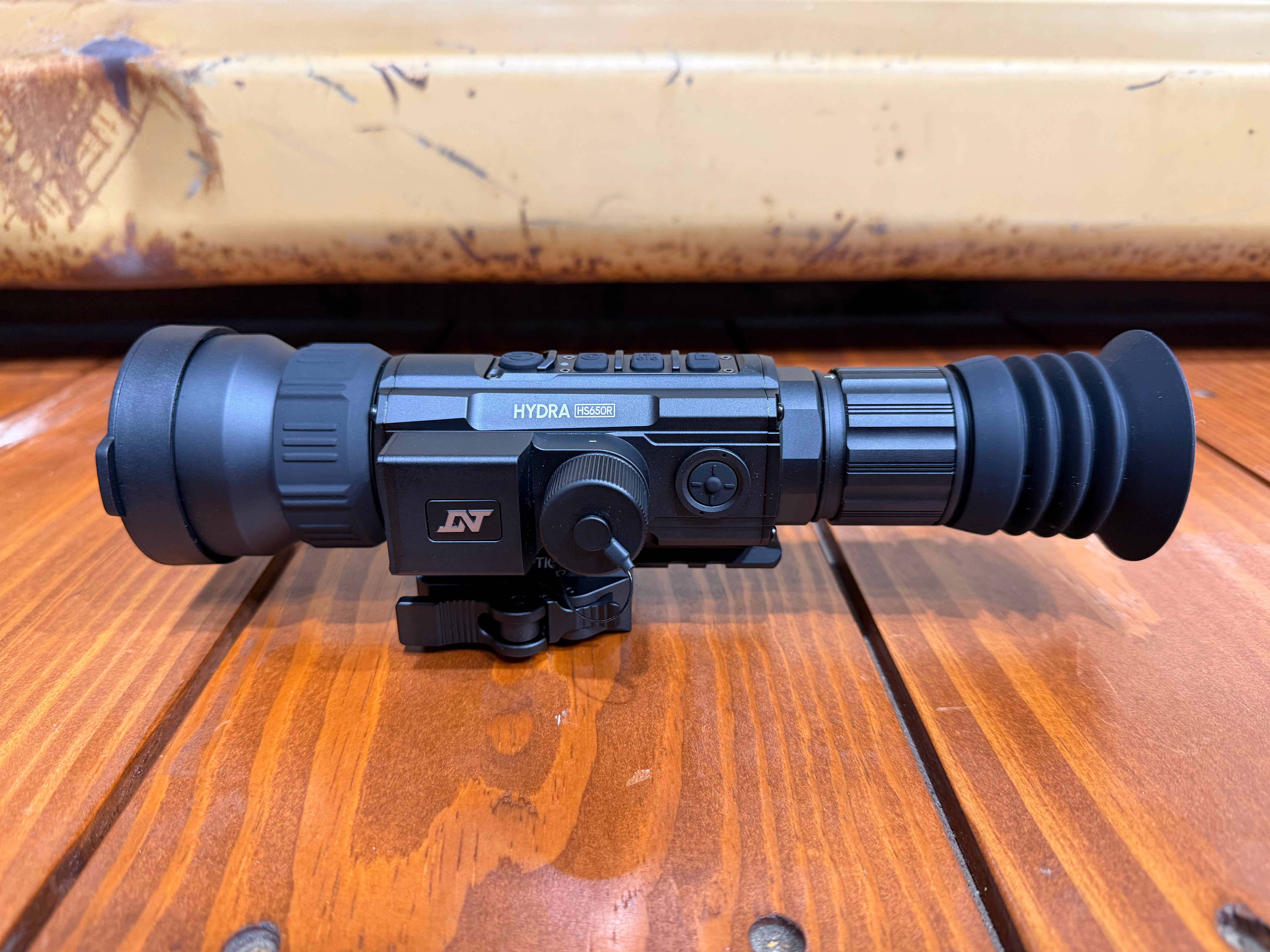 HS650R - HYDRA-LRF Multi-Function Thermal Scope with Laser Rangefinder and Ballistic Calculator - Standalone Scope, Clip-On, Handheld Monocular- WITH FREE QDM 150 MOUNT💥