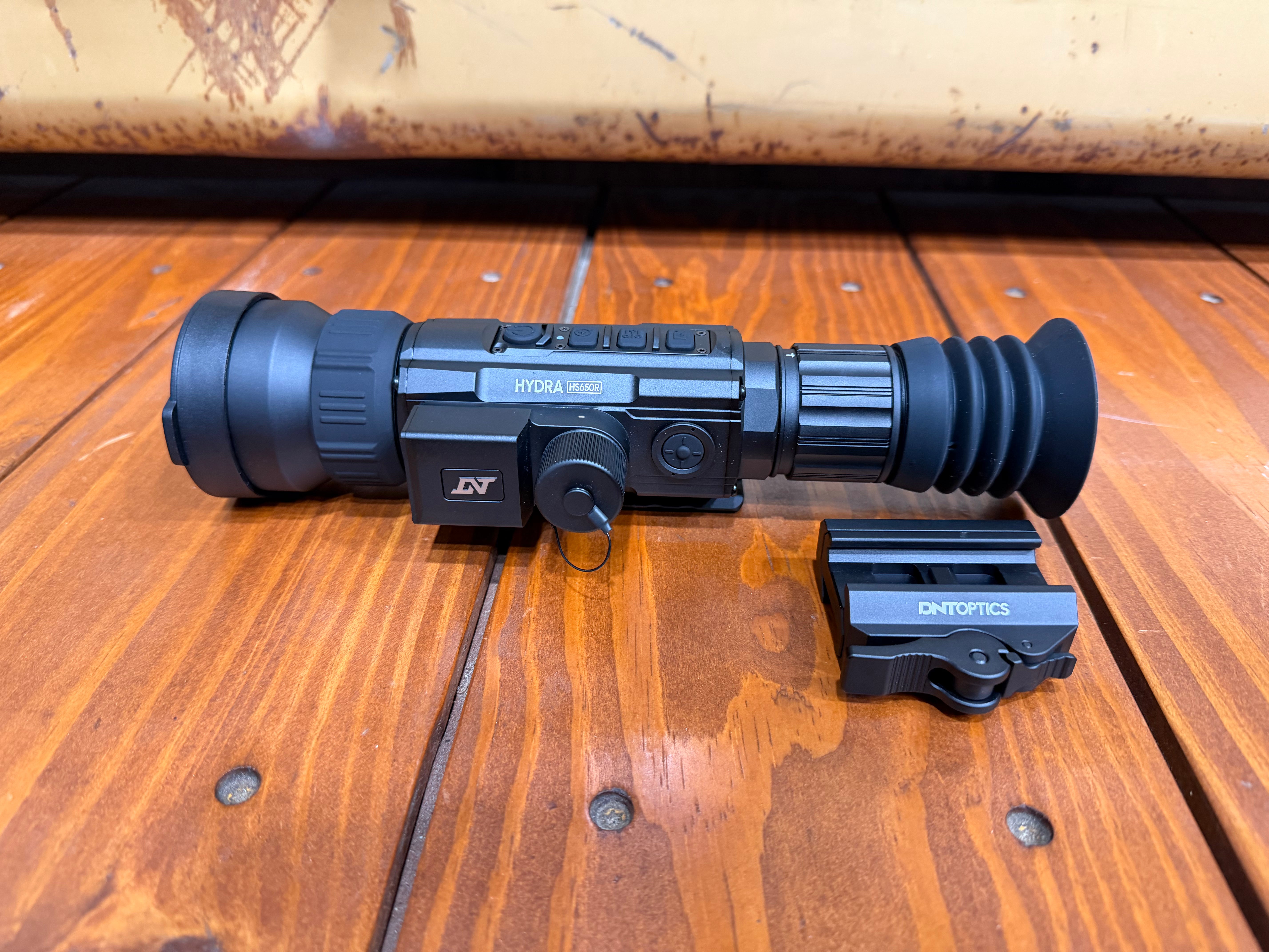 HS650R - HYDRA-LRF Multi-Function Thermal Scope with Laser Rangefinder and Ballistic Calculator - Standalone Scope, Clip-On, Handheld Monocular- WITH FREE QDM 150 MOUNT💥