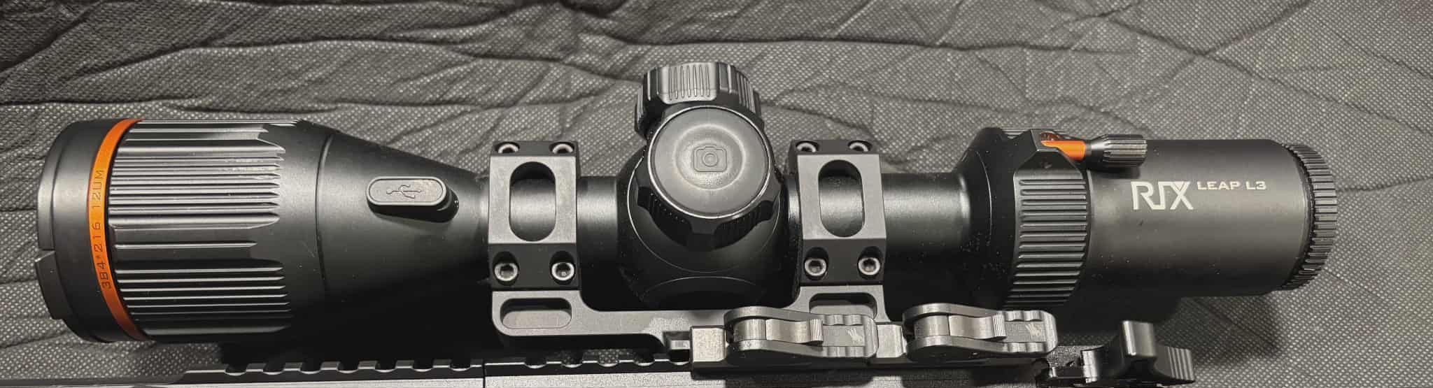 RIX Optics Leap L3 35-384 with ADM QD Mount and LRF- Used Unit