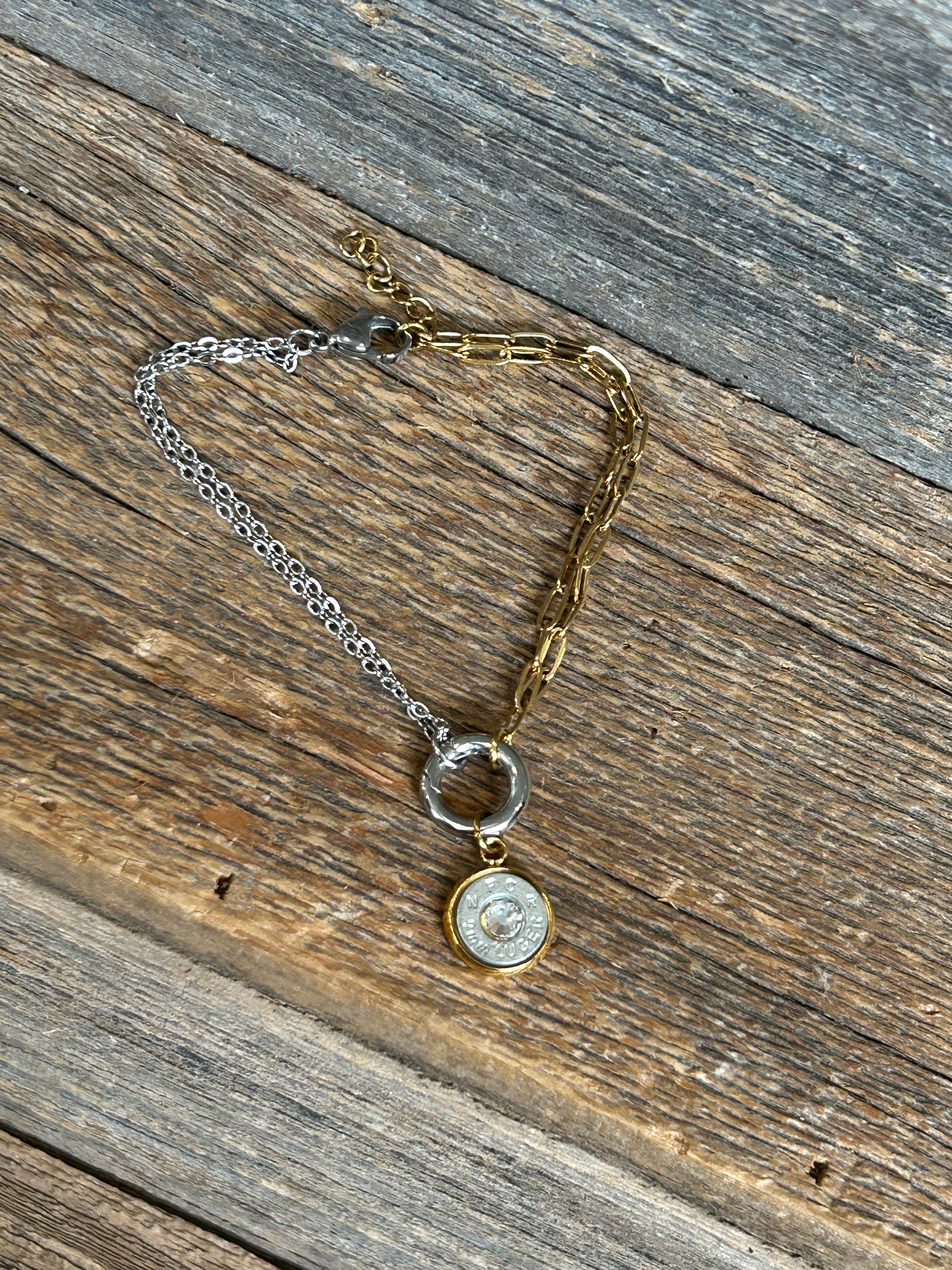 Gold Rush Two-Tone Mixed Metals Bracelet