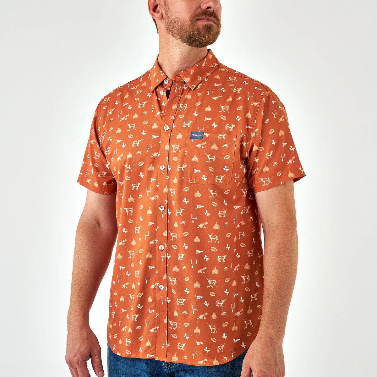 Burlebo Performance Button Up - pick color