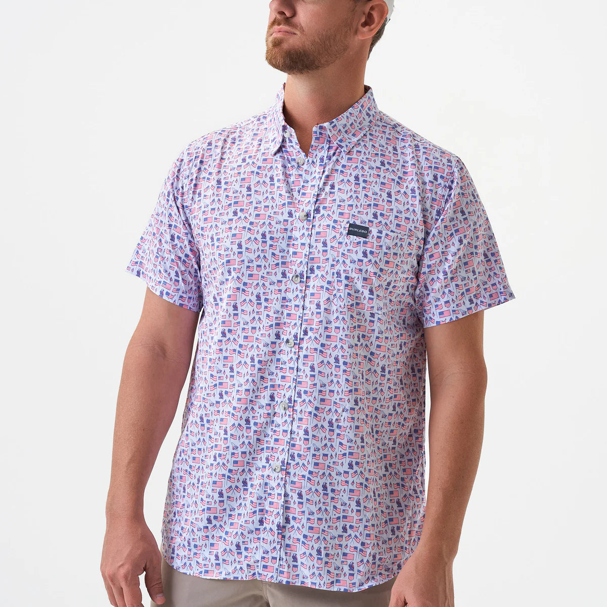 Burlebo Performance Button Up - pick color