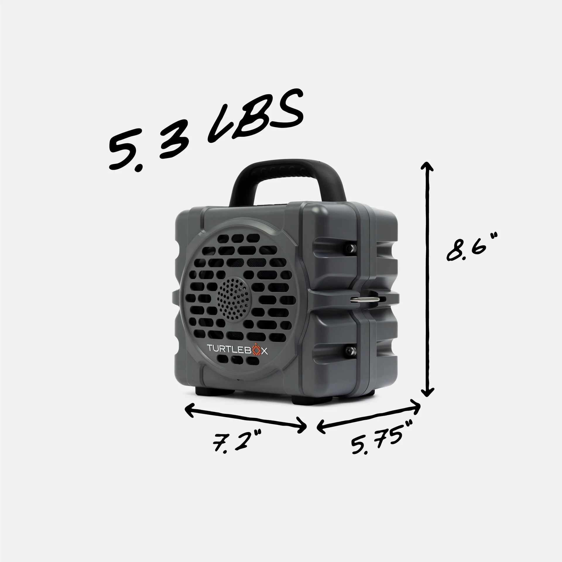 Turtlebox The Cub - Gray