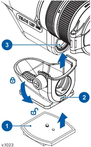 Pulsar Telos LRF Tripod Adapter