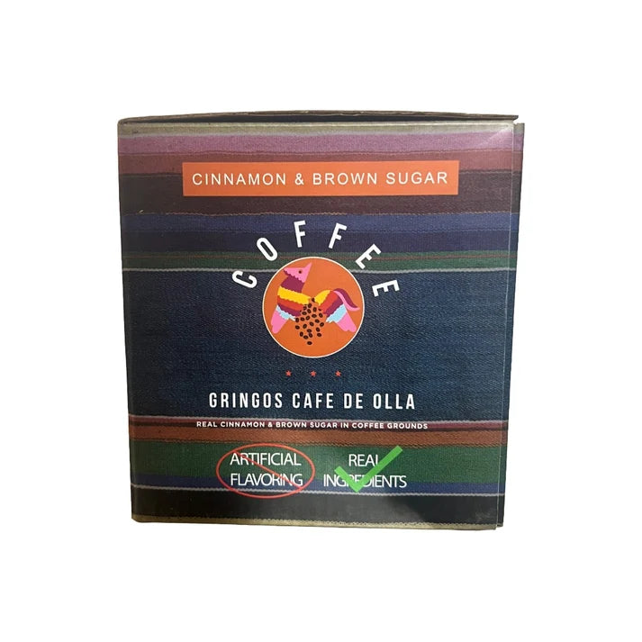 Whiskey Morning Coffee – Gringos Cafe De Olla - Brown Sugar & Cinnamon - Pods