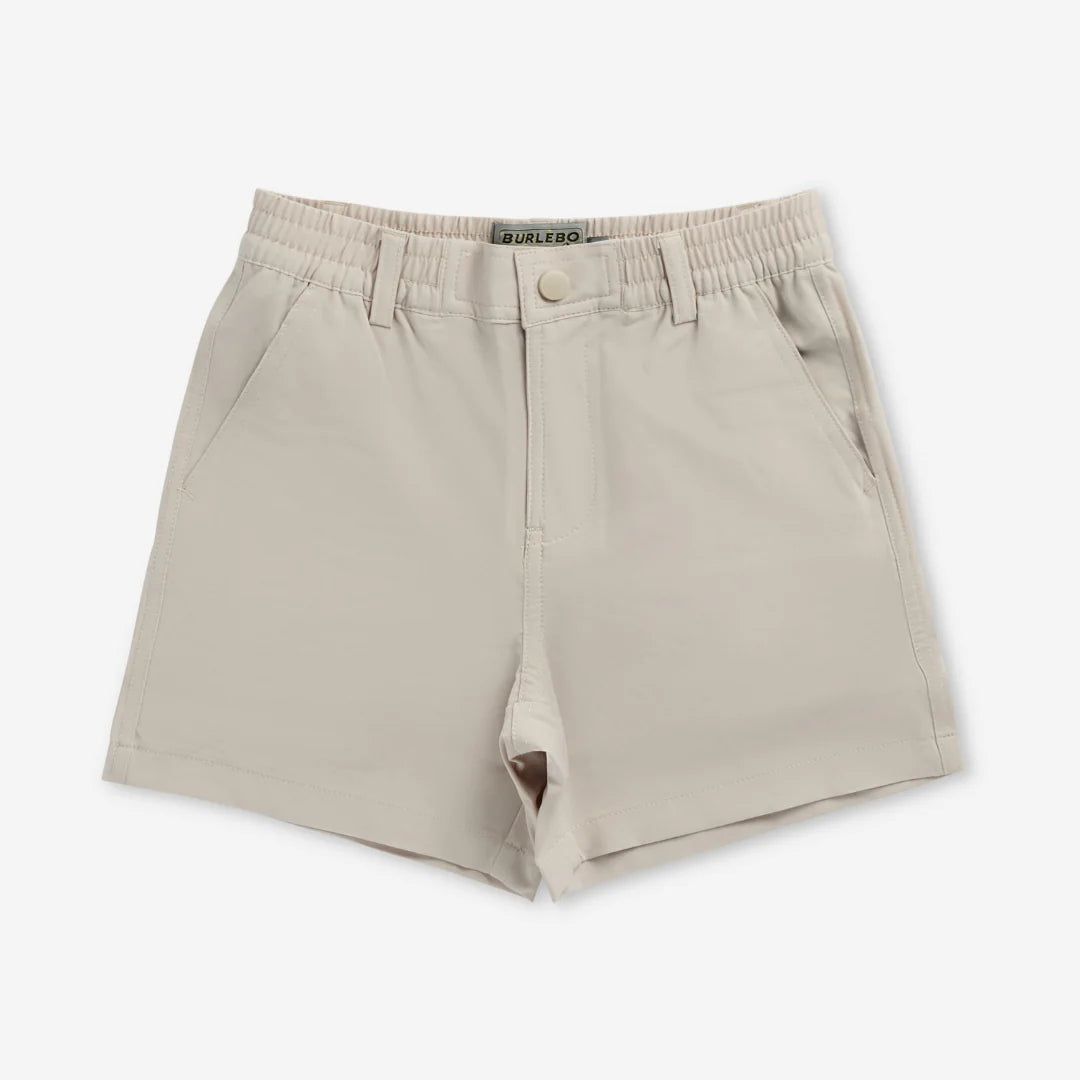 Burlebo Youth Everyday Short - Light Khaki - Into The Wild Pocket