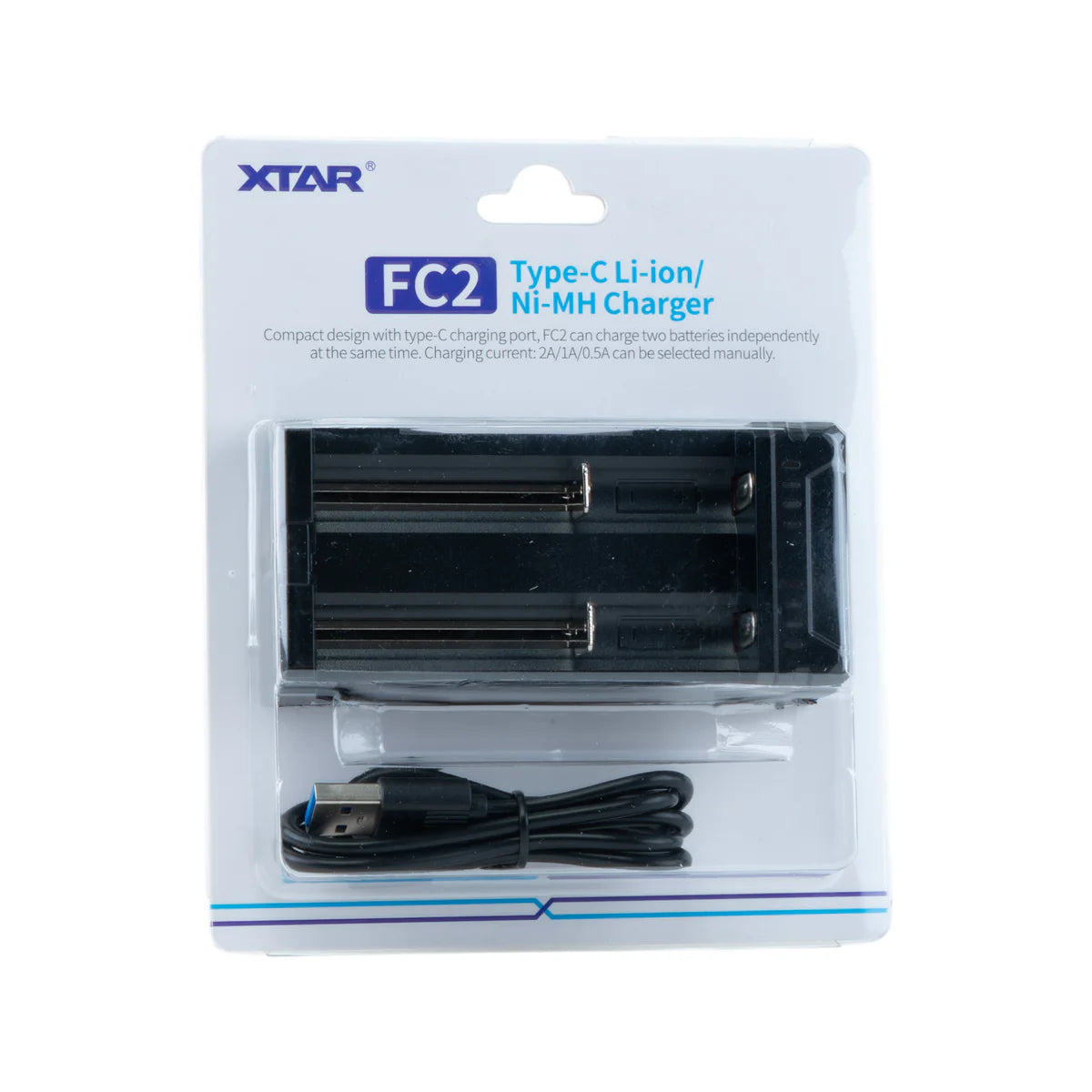 XTAR FC2 USB-C Battery Charger