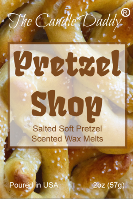 The Candle Daddy - Pretzel Shop - Salted Soft Pretzel Scented Wax Melts