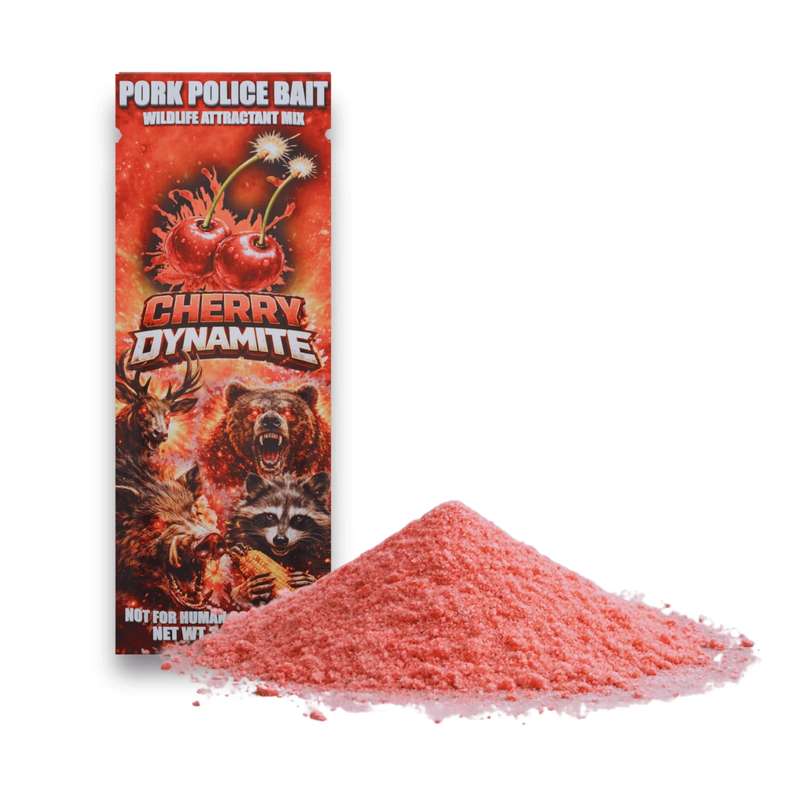 Pork Police Cherry Dynamite Wildlife Attractant Mix - Single Packet