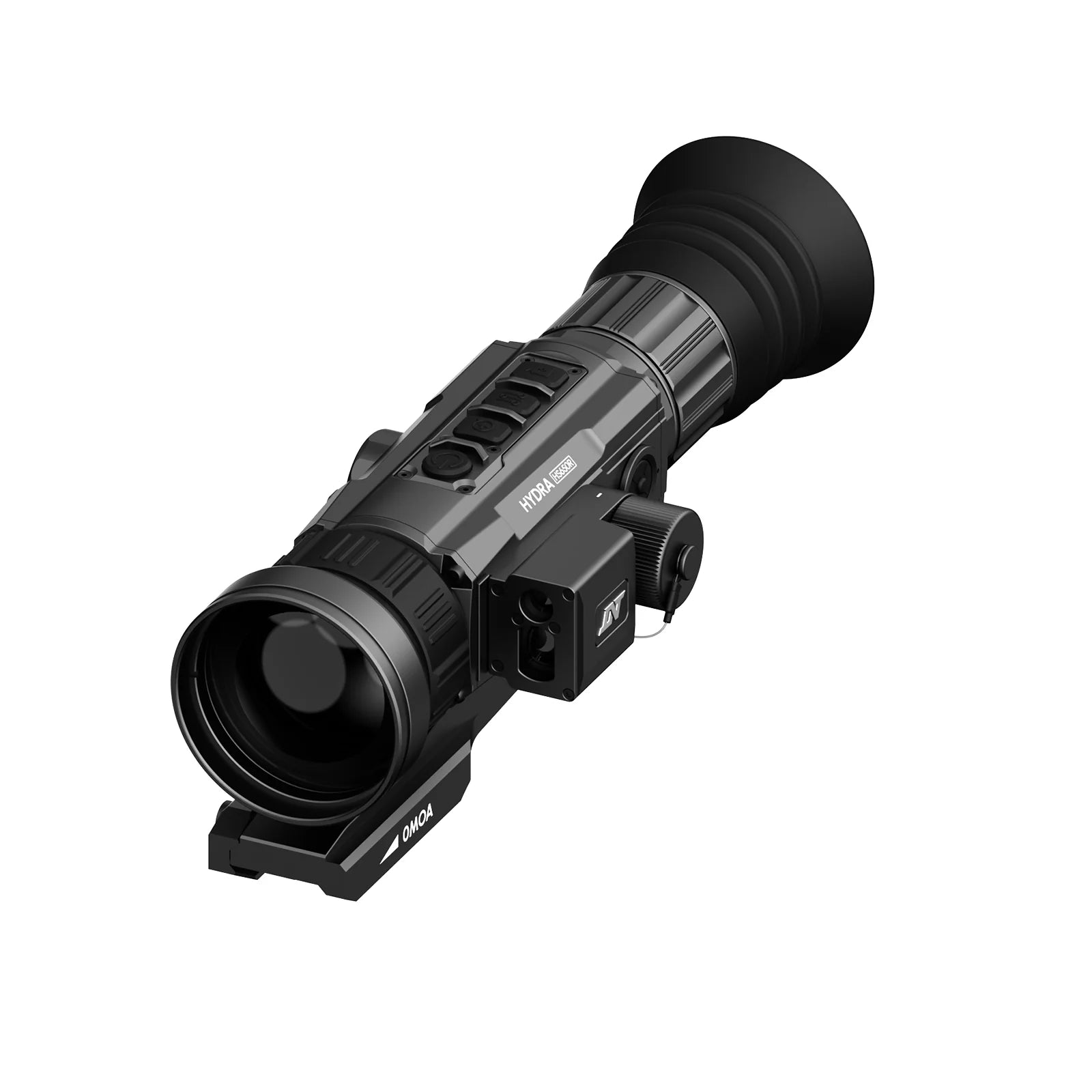 HS650R - HYDRA-LRF Multi-Function Thermal Scope with Laser Rangefinder and Ballistic Calculator - Standalone Scope, Clip-On, Handheld Monocular- WITH FREE QDM 150 MOUNT