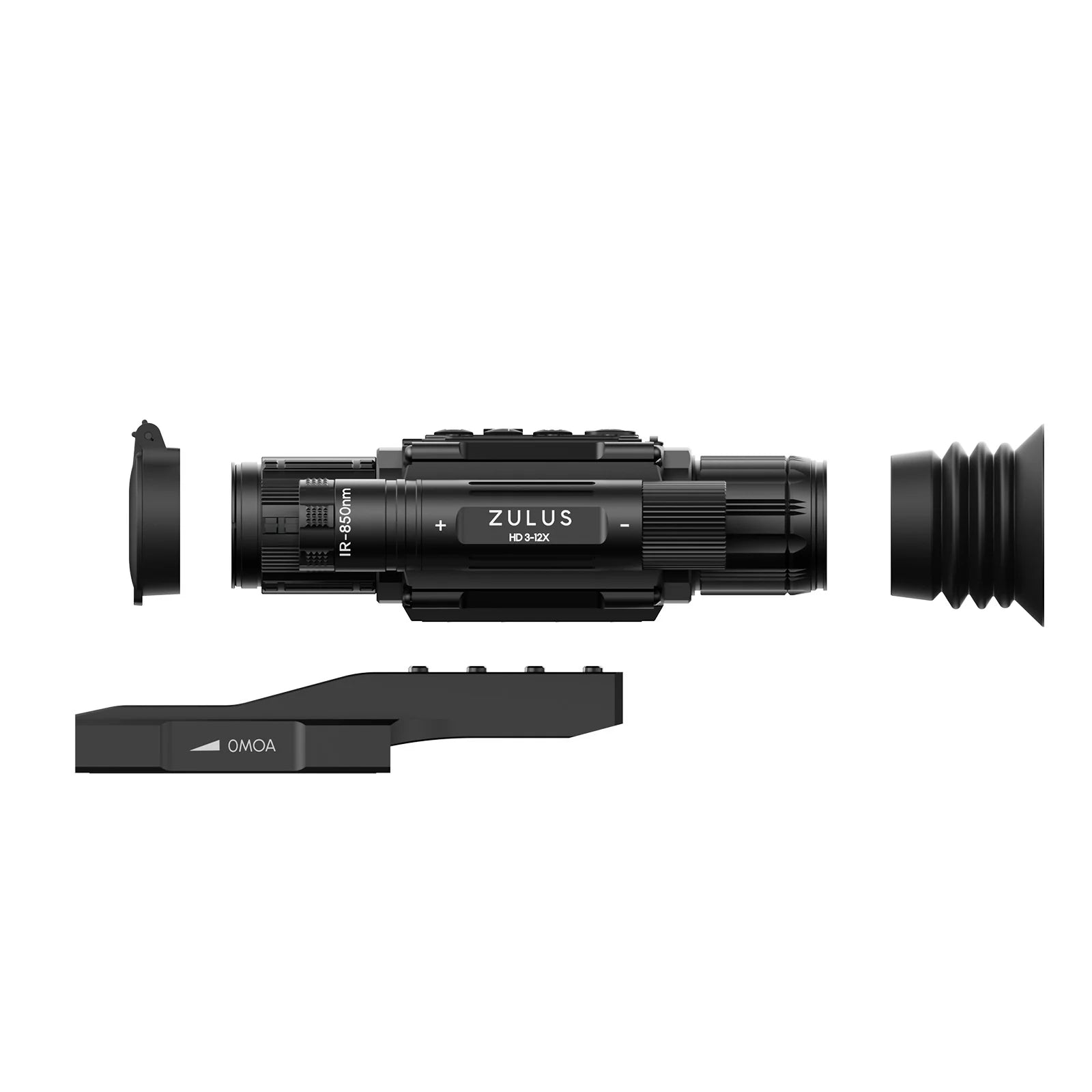 DNT ZULUS HD 3-12X Digital Night Vision Scope