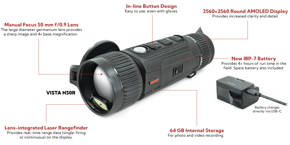 Nocpix Vista H50R - Closeout!