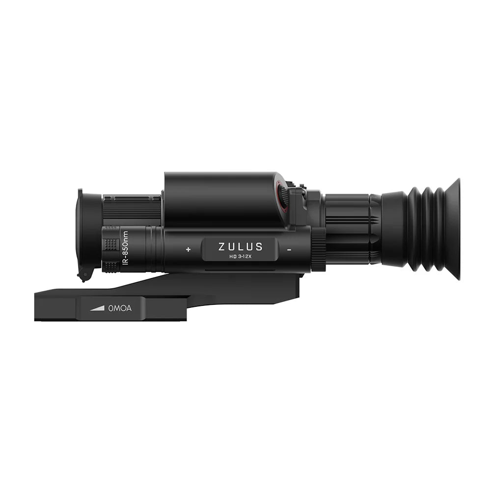 DNT ZULUS HD 3-12X Digital Night Vision Scope LRF and Ballistic Calculator