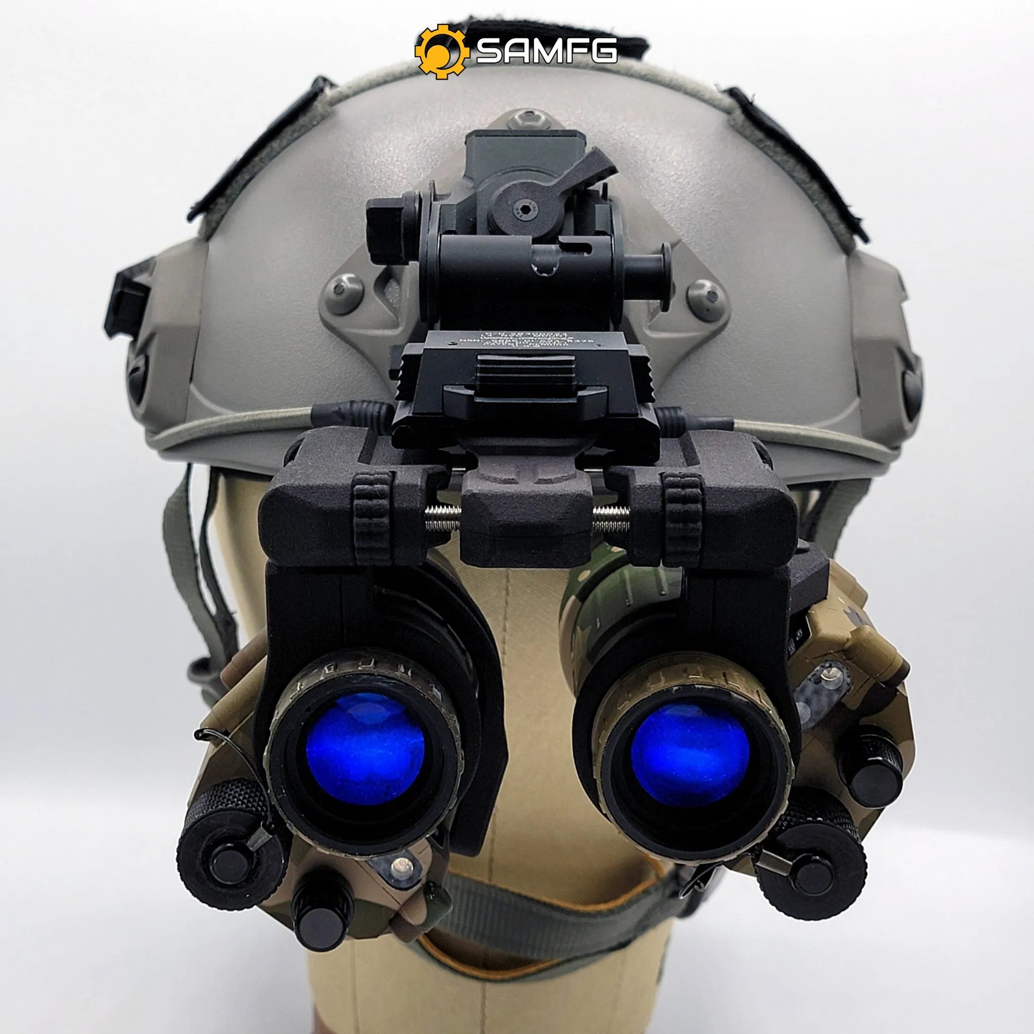 Modular & Adaptable Folding Bridge Helmet Mount System for Night Vision Devices and Thermals