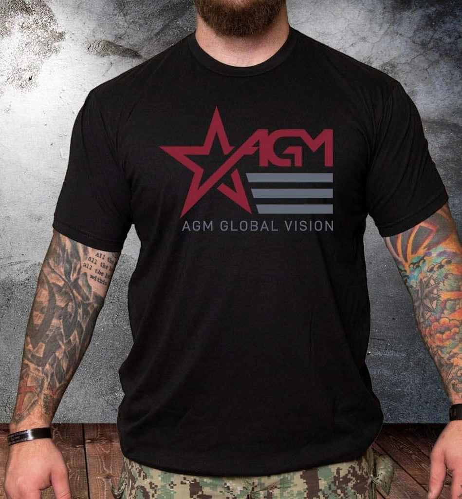 AGM Global Vision Black T-Shirt