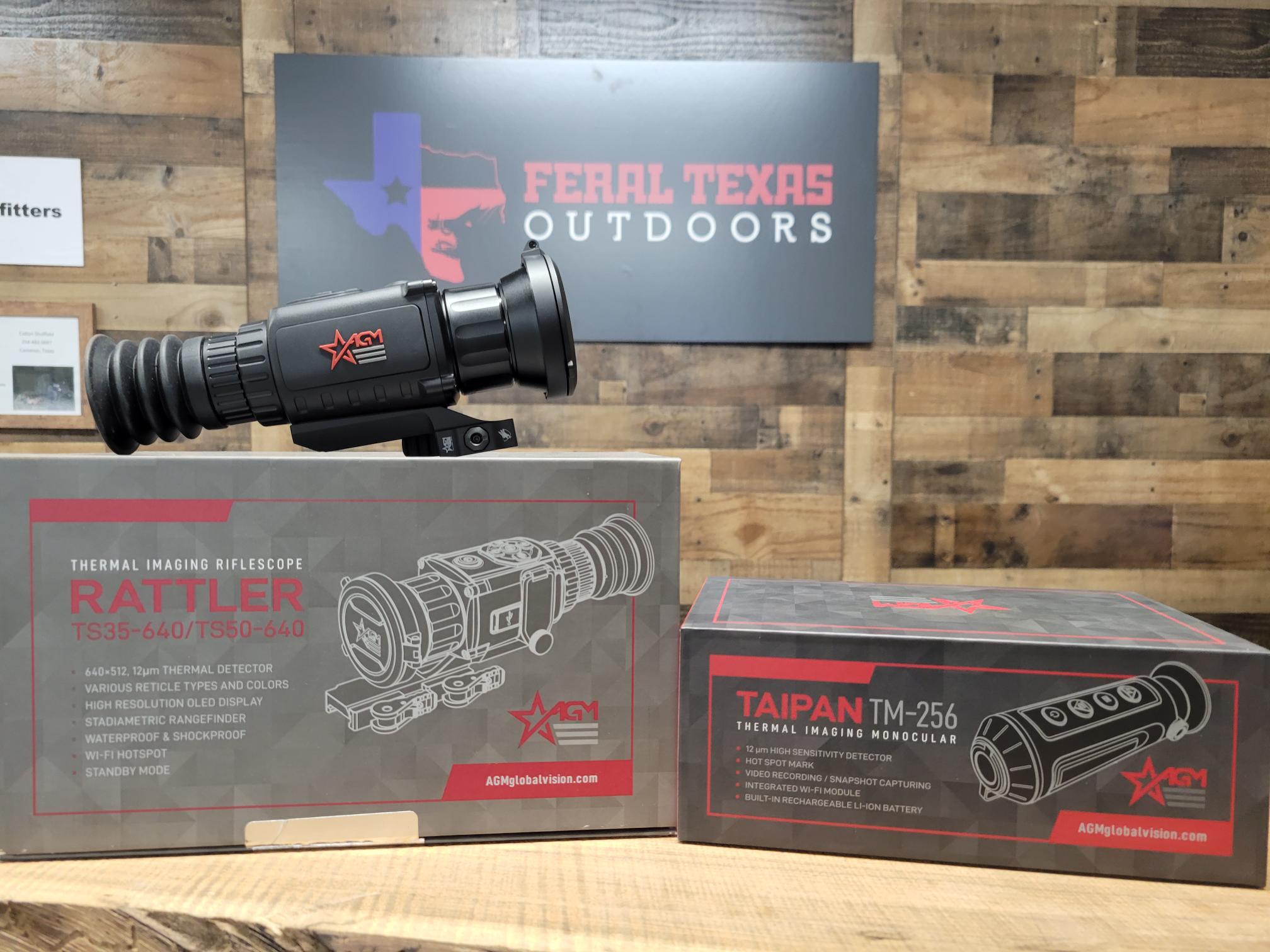 AGM Rattler TS50-640 with Taipan TM10-256 combo