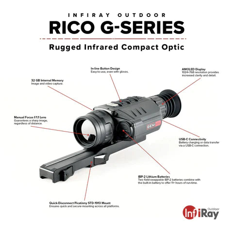 SALE - Infiray Outdoor Rico GL35 384 with Infiray Outdoor QD mount