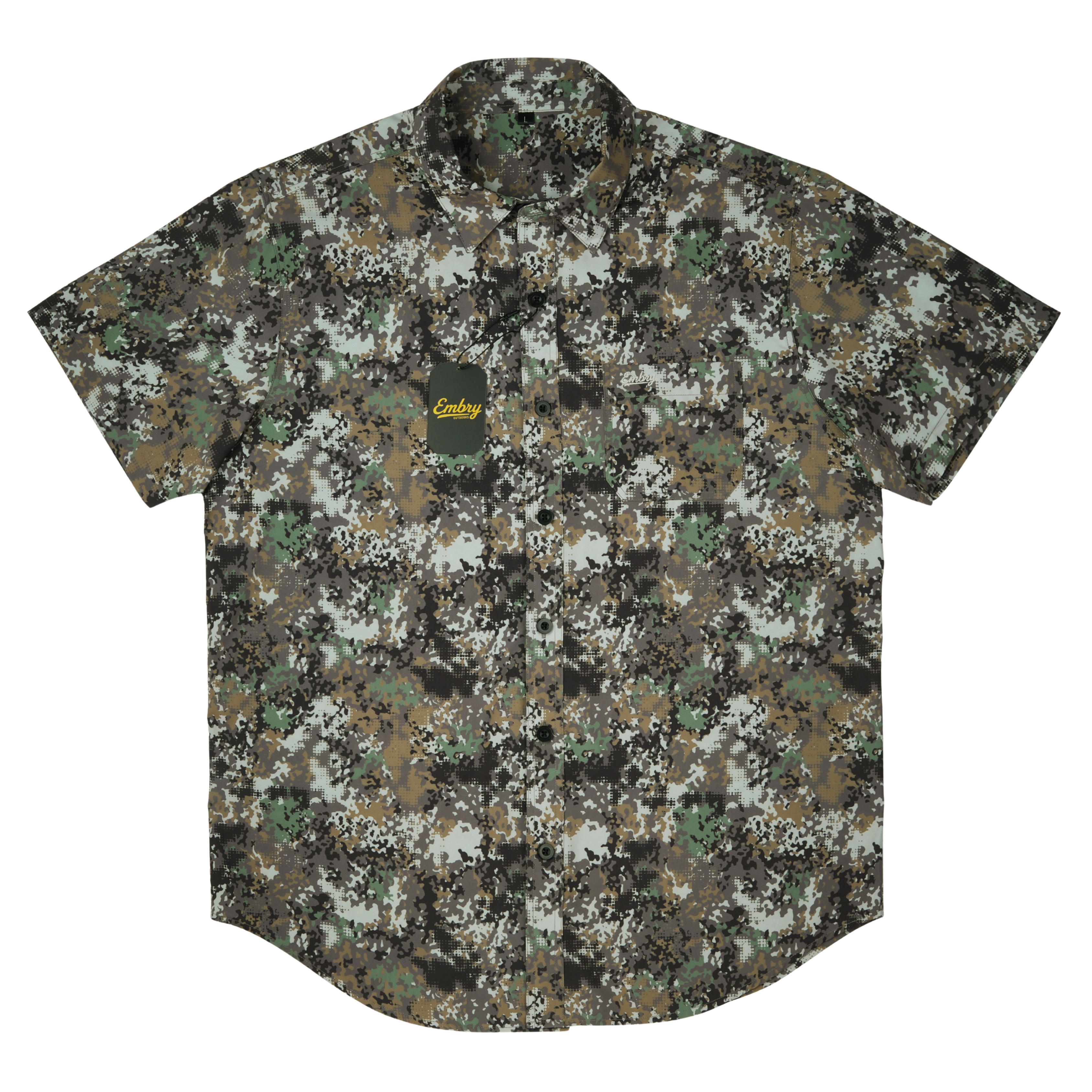 Performance Button Up - Dark Ridge