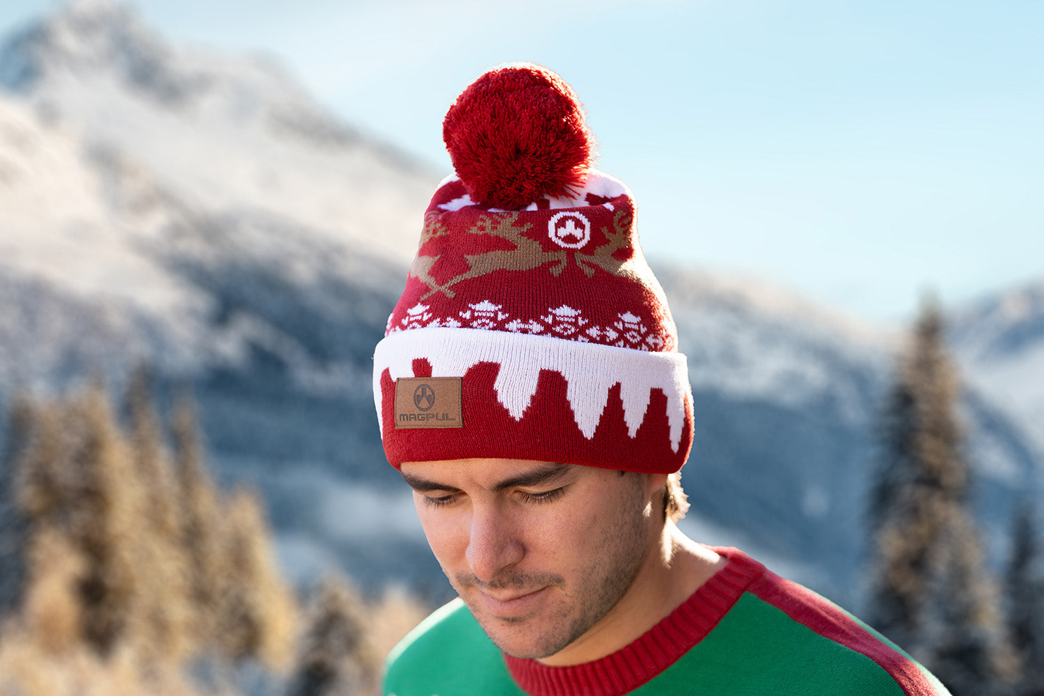 Magpul Ugly Christmas GingARbread Man Beanie