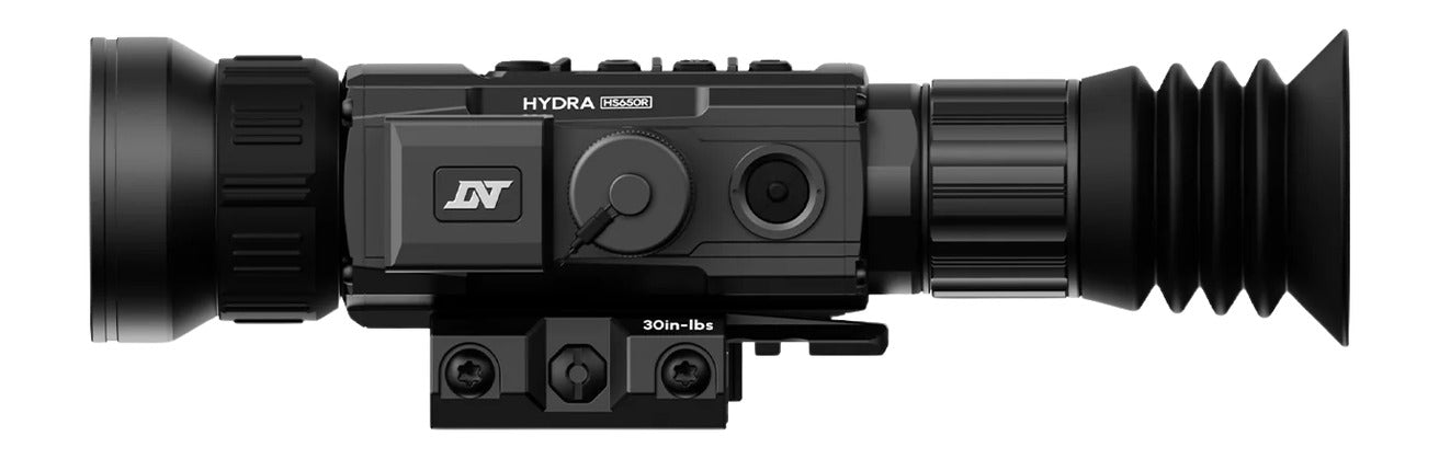 HS650R - HYDRA-LRF Multi-Function Thermal Scope with Laser Rangefinder and Ballistic Calculator - Standalone Scope, Clip-On, Handheld Monocular