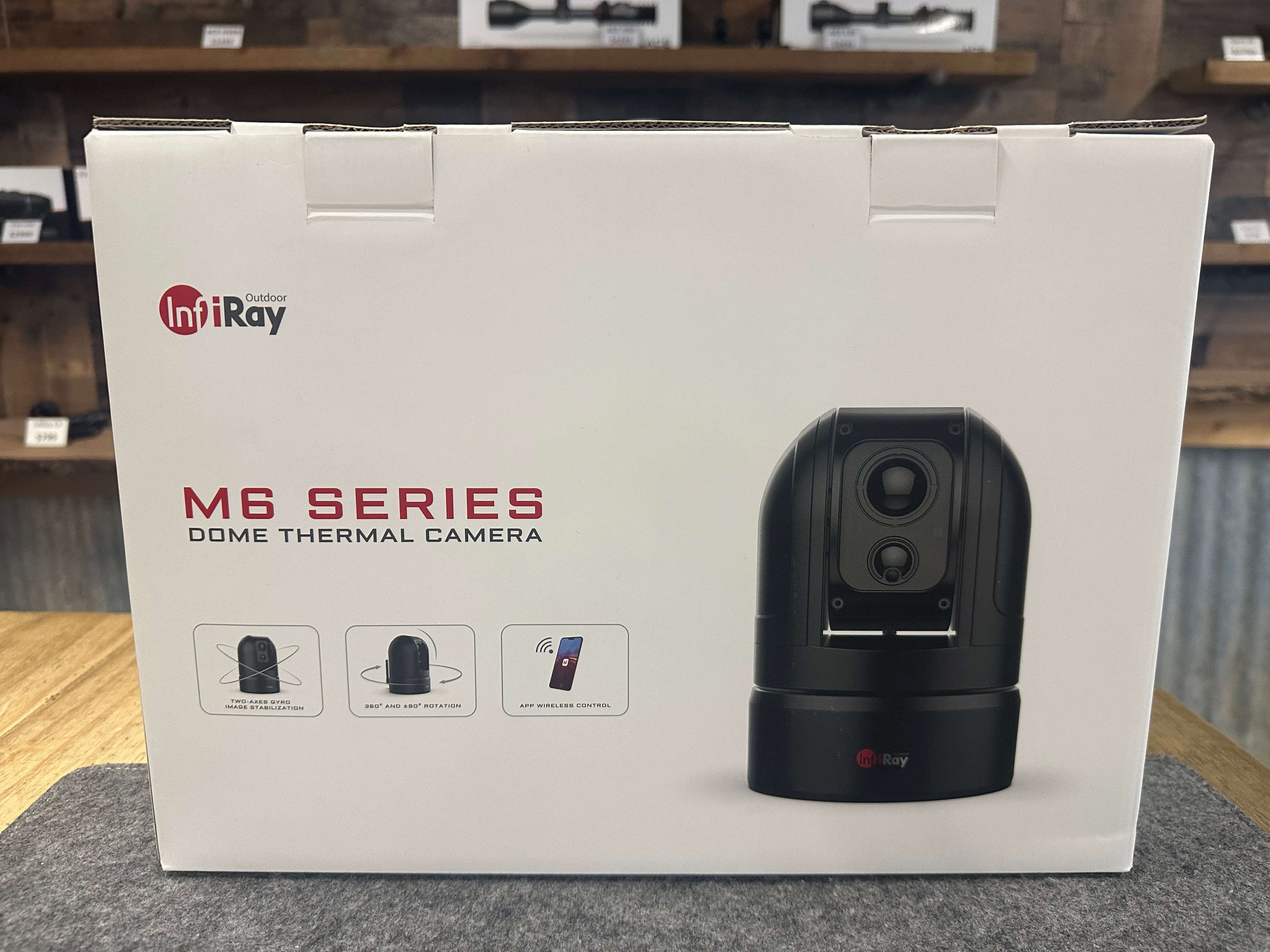 InfiRay Outdoor M6T Mobile Thermal PTZ 25mm LRF 640 - Demo