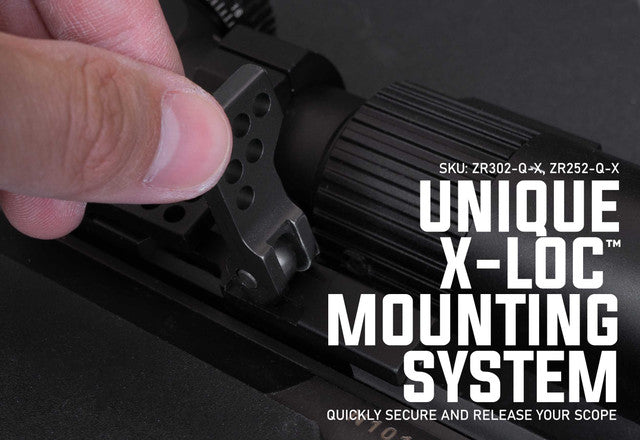 Monstrum 30mm Slim Profile Series Offset Picatinny Scope Mount w/Quick Release