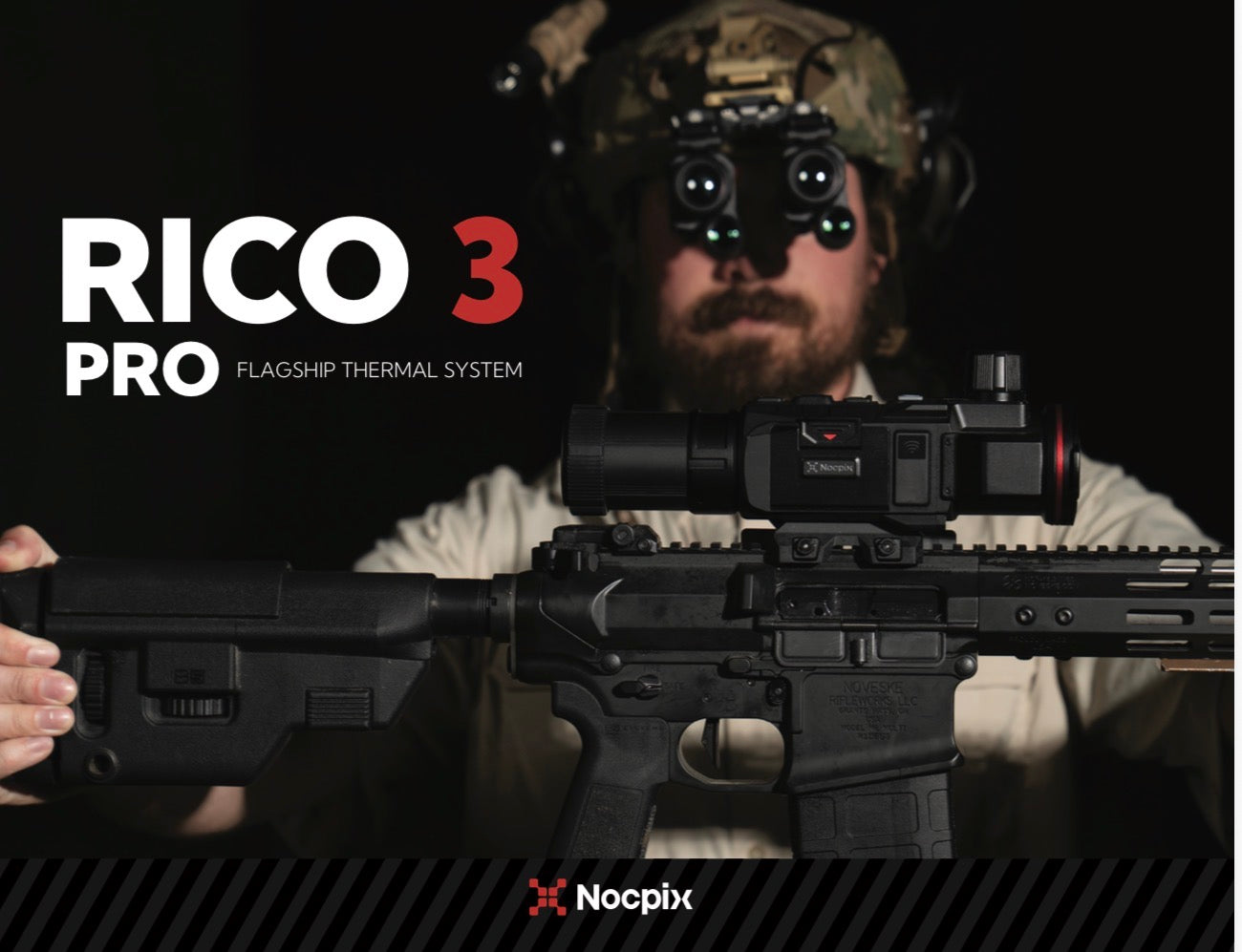 NOCPIX RICO 3 PRO H50R Thermal Weapon Sight