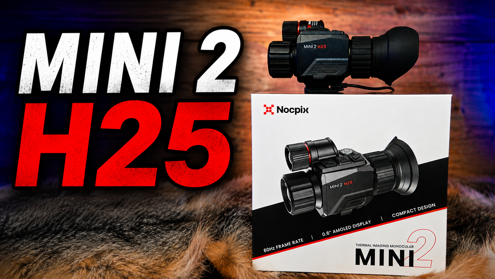 Nocpix Mini 2 H25 640 Thermal & Digital NV Helmet Mounted Monocular