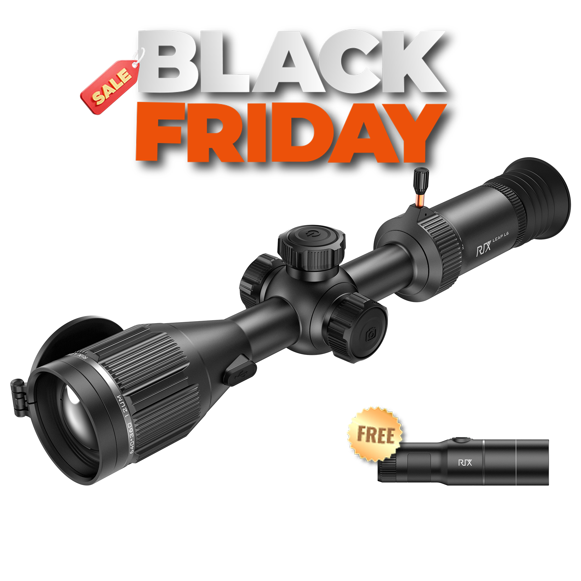 RIX Optics Leap L6 50-640 - SALE with FREE LRF