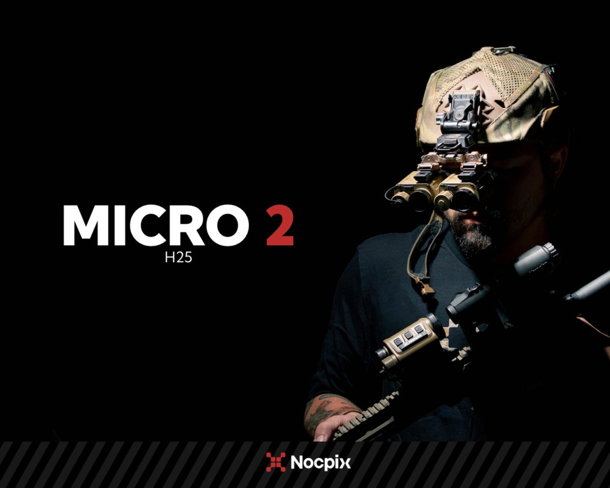 Nocpix MICRO 2 H25 640 1X 25mm Multifunction Thermal Weapon Sight