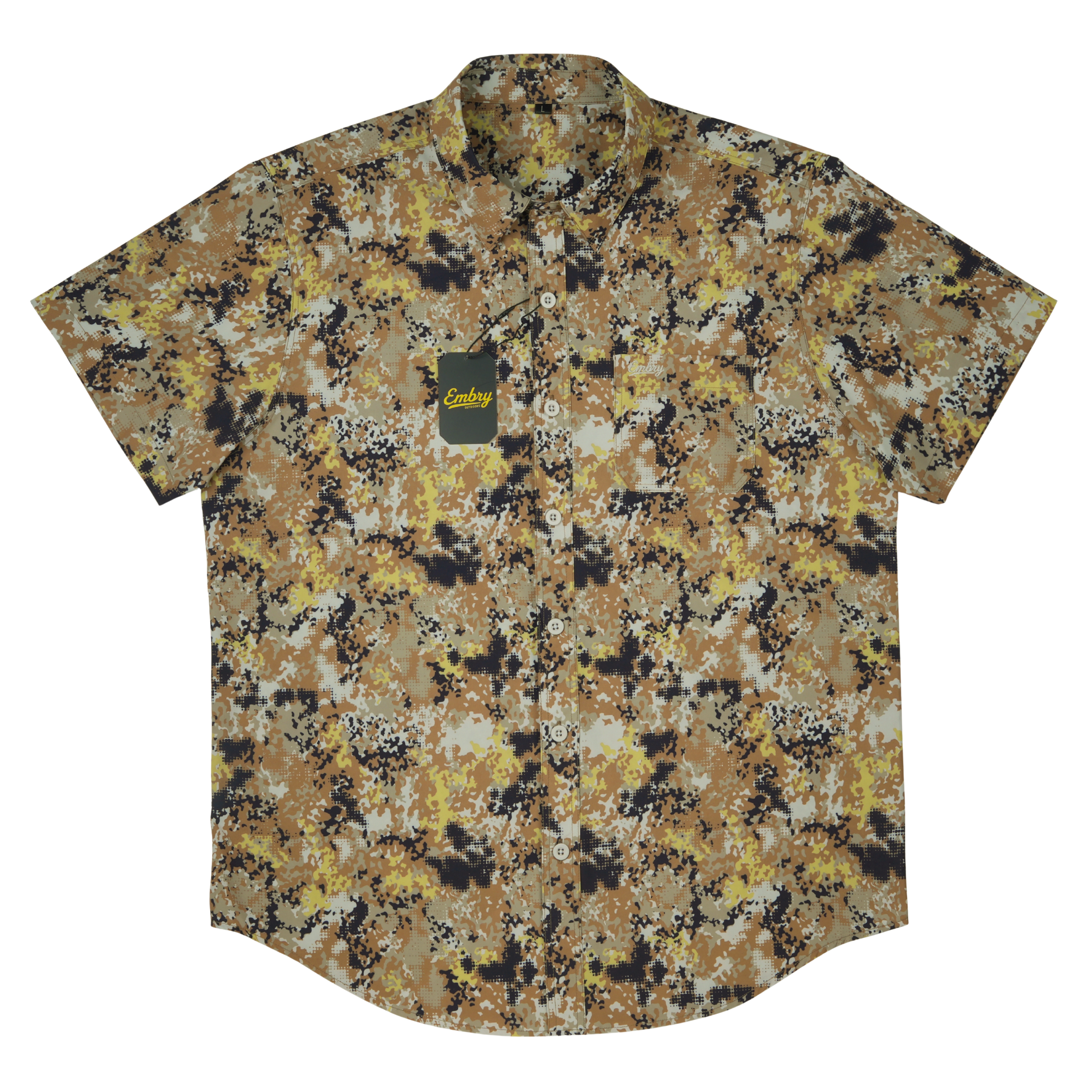 Performance Button Up - Light Ridge