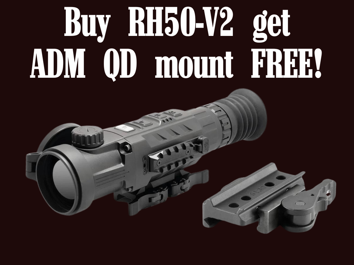 InfiRay Outdoor RICO Mk1 640 RH50 V2 with FREE ADM QD mount