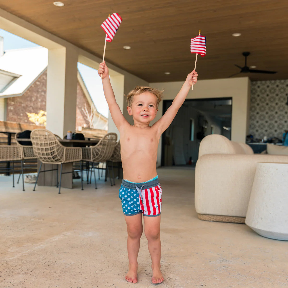 Burlebo Youth Swim Trunk